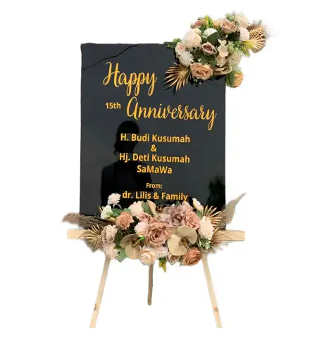 Papan Bunga Akrilik Linduk